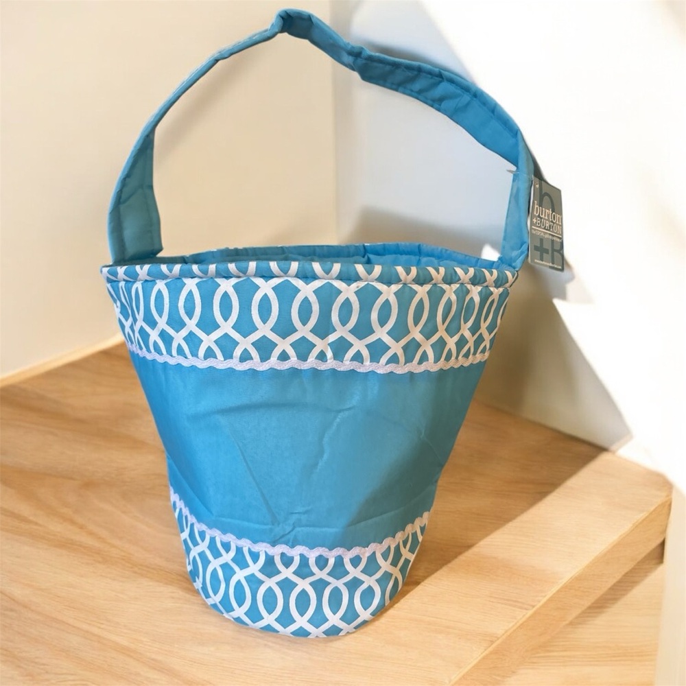 New!! Large Blue Soft Basket - foldable easy carry